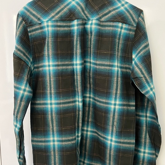 NWT Little Mark Jacobs Plaid Button Down Flannel Shirt Green kids boys size 8 - Picture 2 of 8